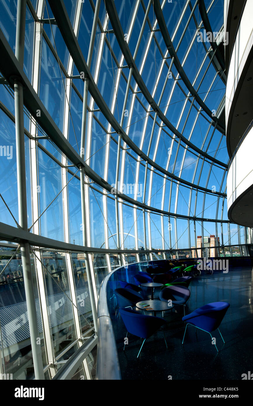 Prospettive interiore della salvia, Gateshead, Tyne and Wear Foto Stock