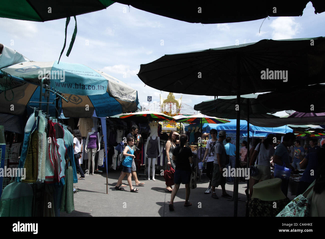 Mercato di Chatuchak a Bangkok , Thailandia Foto Stock