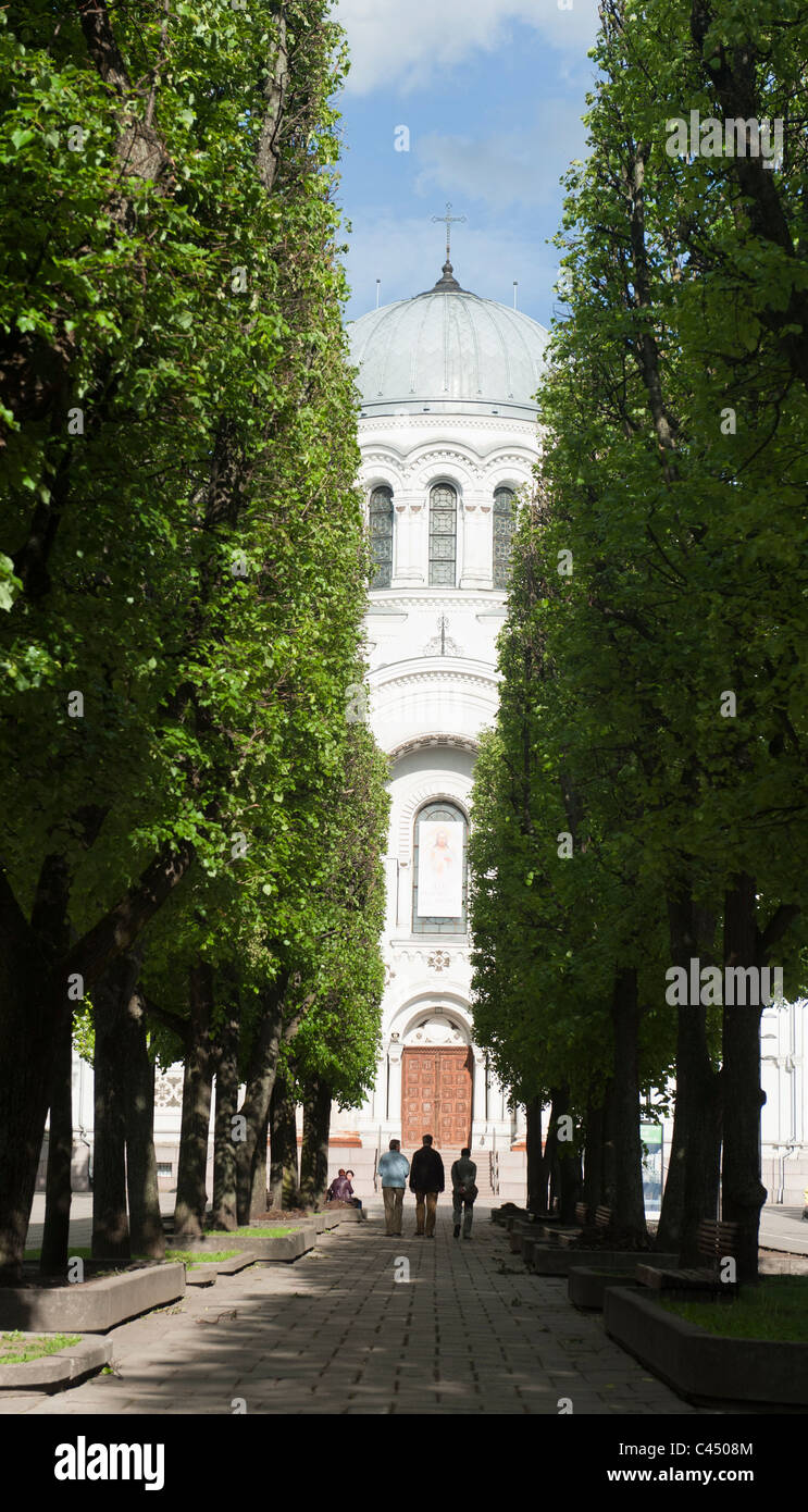 Chiesa di San Michele Arcangelo a Kaunas, Lituania Foto Stock