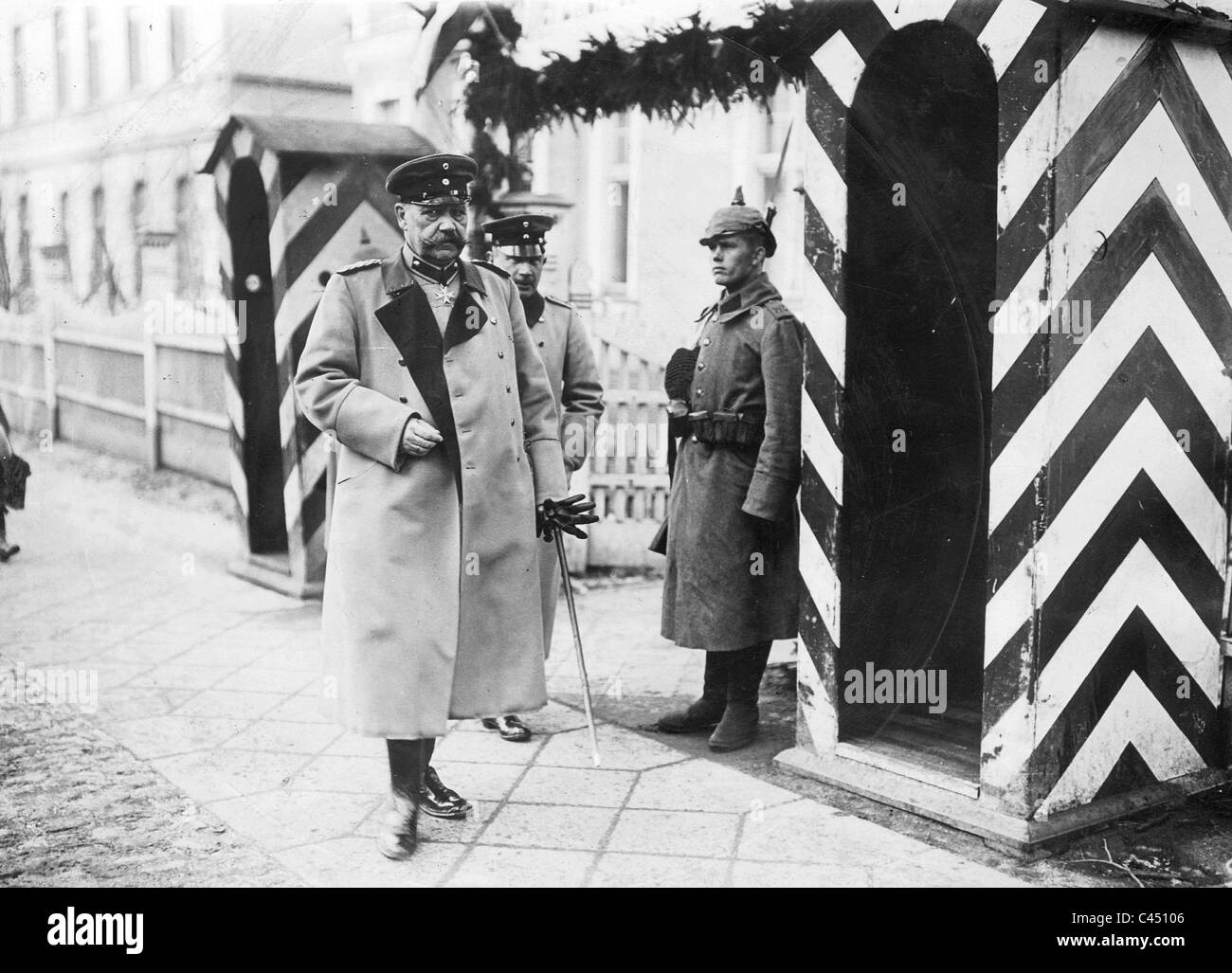 Paul von Beneckendorff und von Hindenburg, 1914 Foto Stock