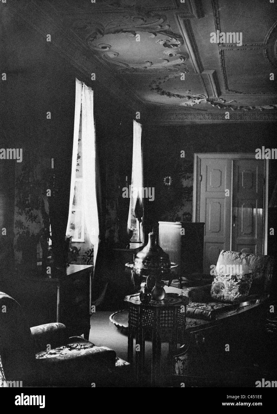 Camera centrale nel palazzo a Schoenhausen, 1933 Foto Stock