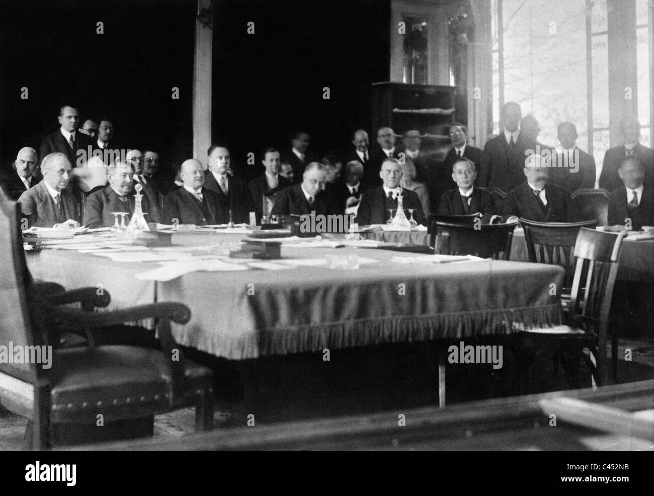 Lega delle Nazioni sessione, 1927 Foto Stock