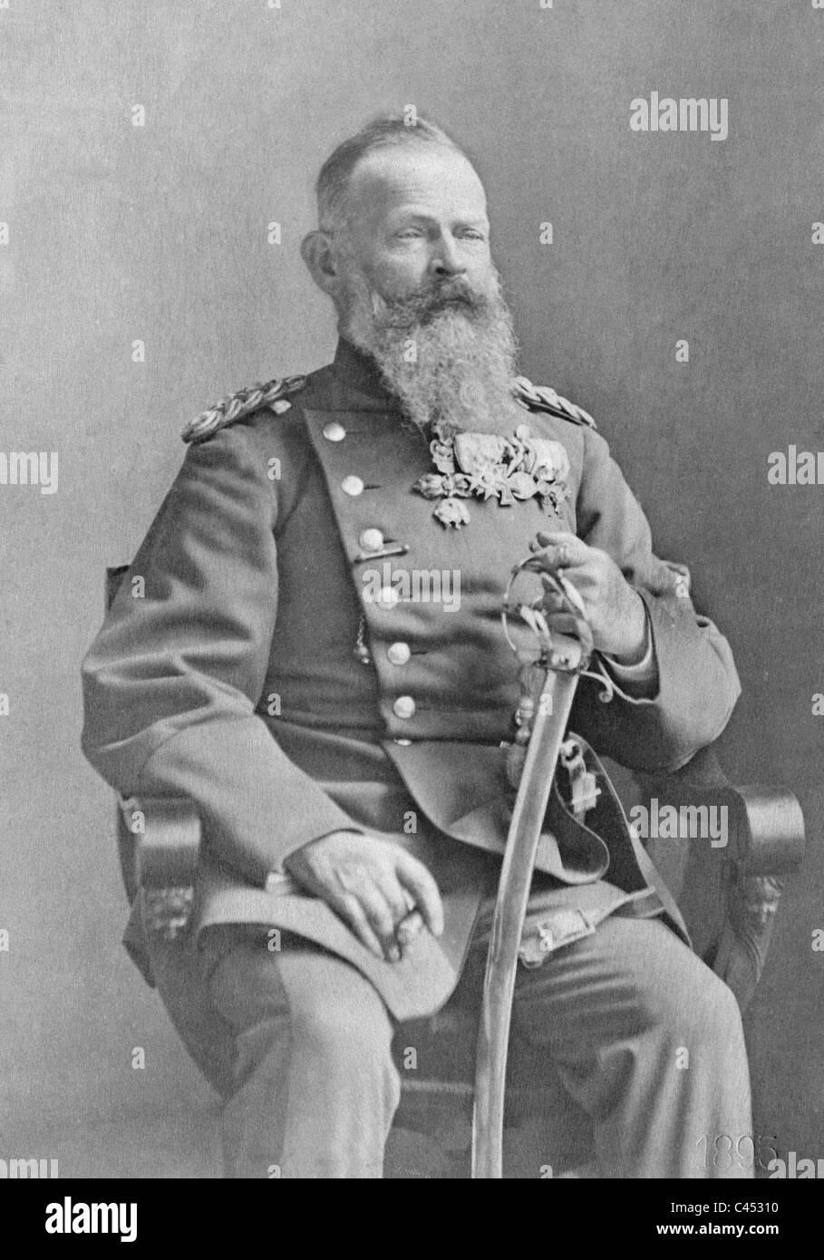 Il principe reggente Luitpold di Baviera, 1885 Foto Stock