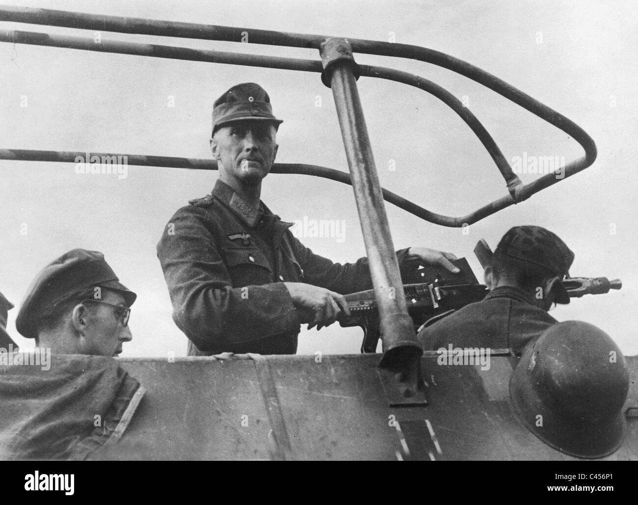 Lieutenant-General Freiherr von Edelsheim, 1944 Foto Stock