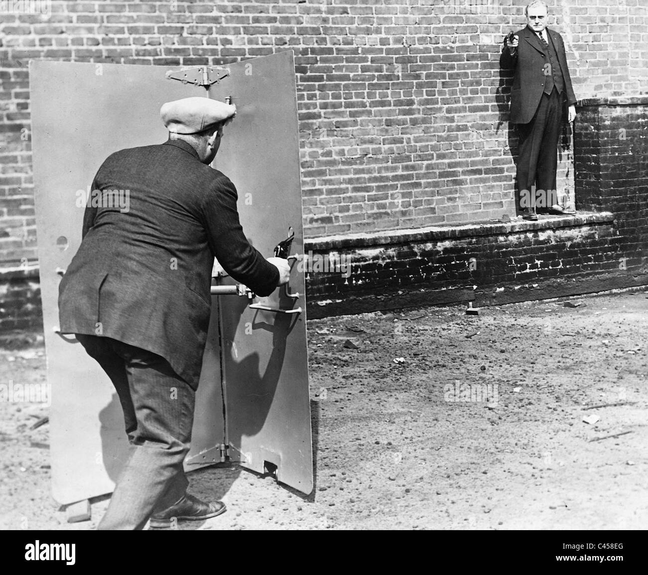 La protezione per le forze di polizia, 1925 Foto Stock