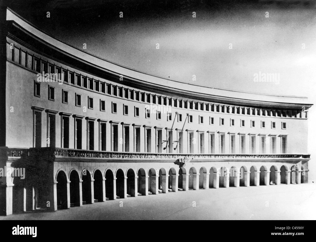 Il modello della casa del turismo tedesco Foto Stock