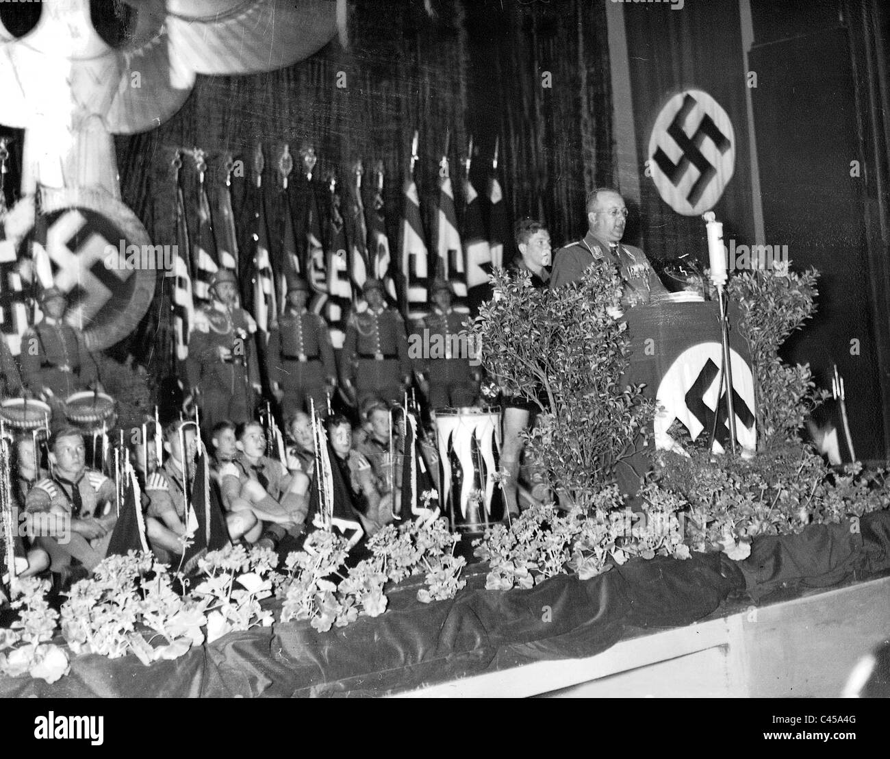 Cerimonia del Reich le vittime della guerra associazione Foto Stock