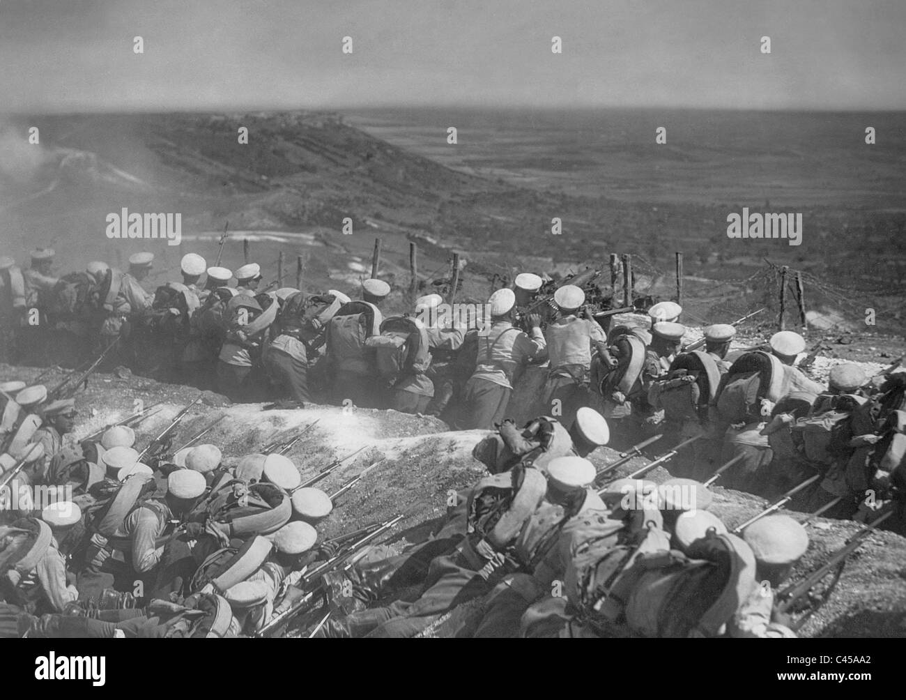 Soldati russi in 'Port Arthur", 1936 Foto Stock