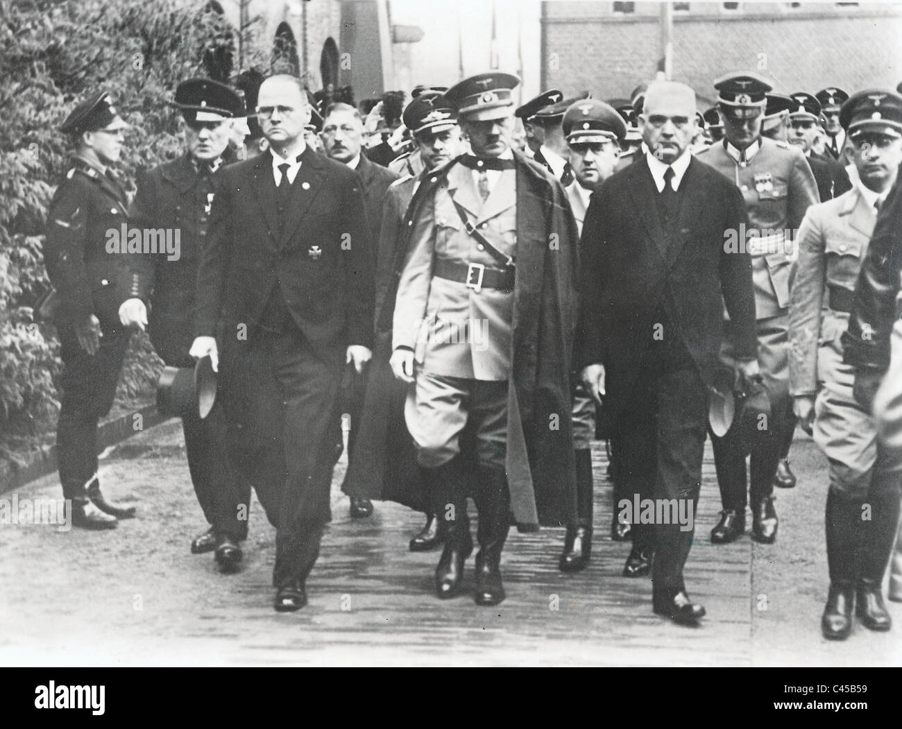 Hitler al funerale di Emil Kirdford, 1938 Foto Stock