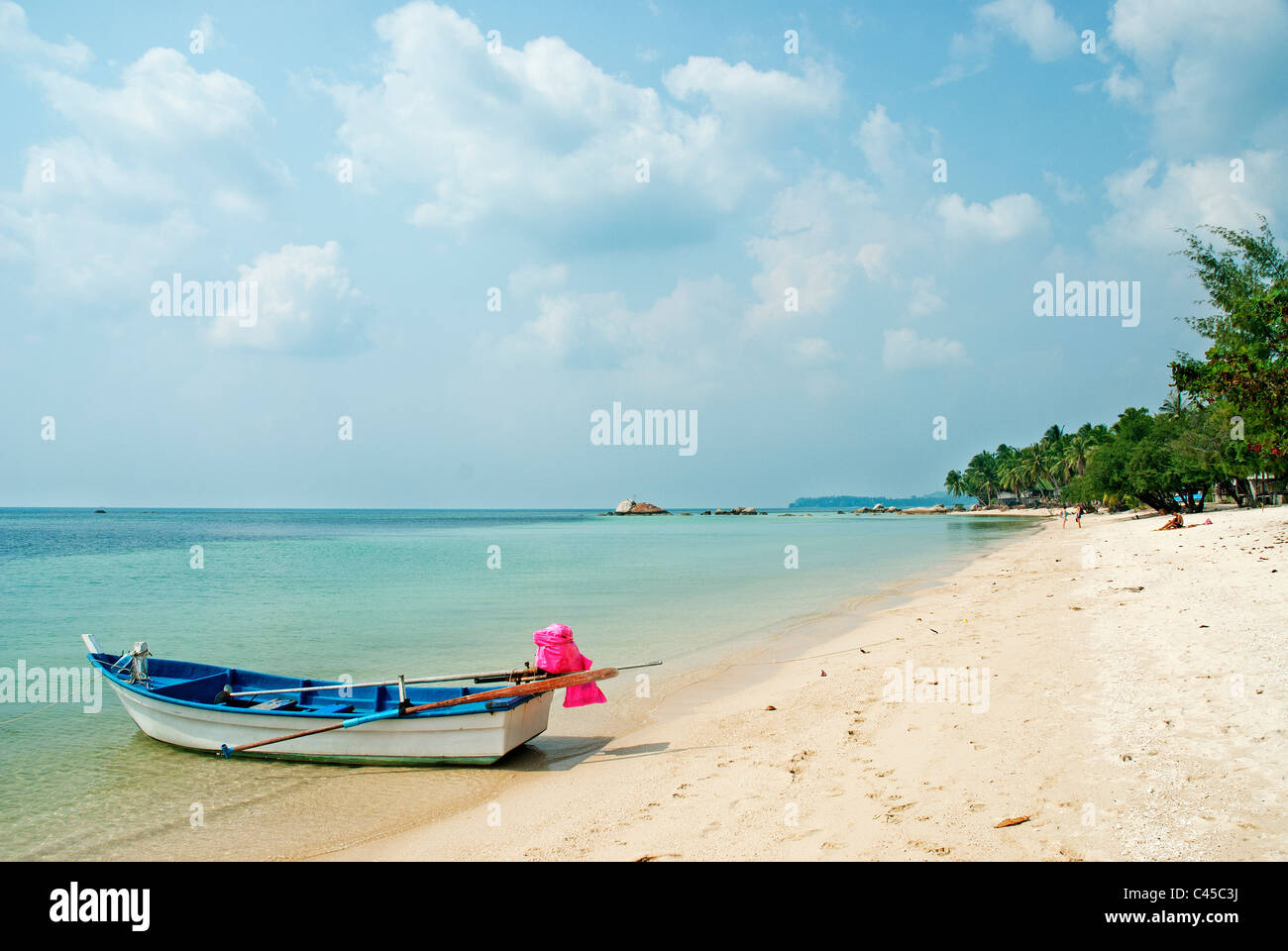 Tropical esotica spiaggia nei pressi di Phuket in Thailandia Foto Stock