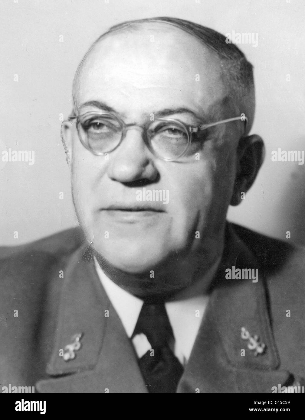 Il dottor Theodor Morell, 1944 Foto Stock