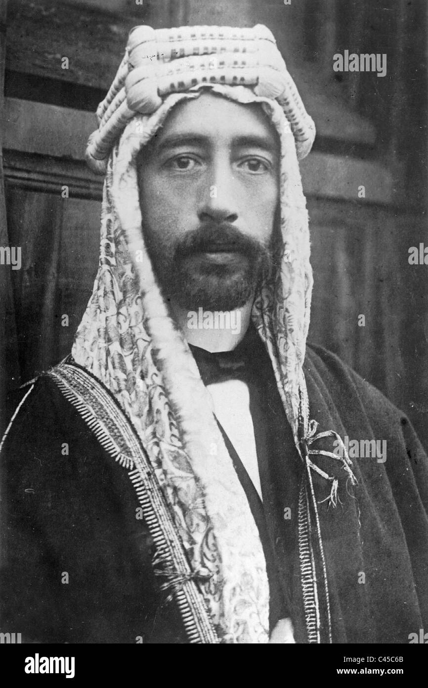 King Faisal I in London, 1921 Foto Stock