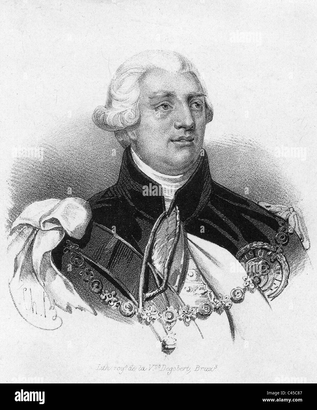 George III, re d'Inghilterra (1738-1820) Foto Stock