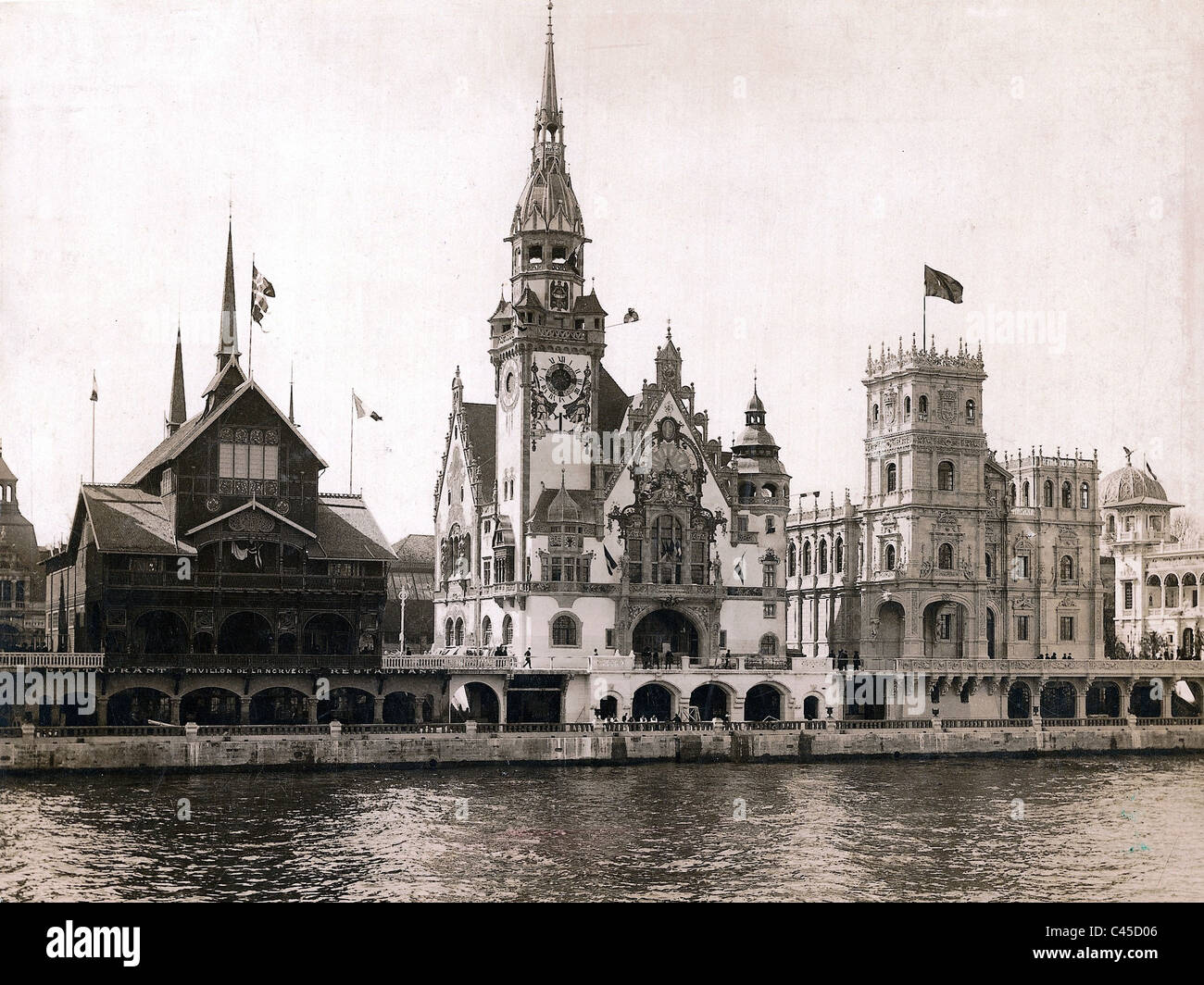 Esposizione mondiale di Parigi, 1900 Foto Stock