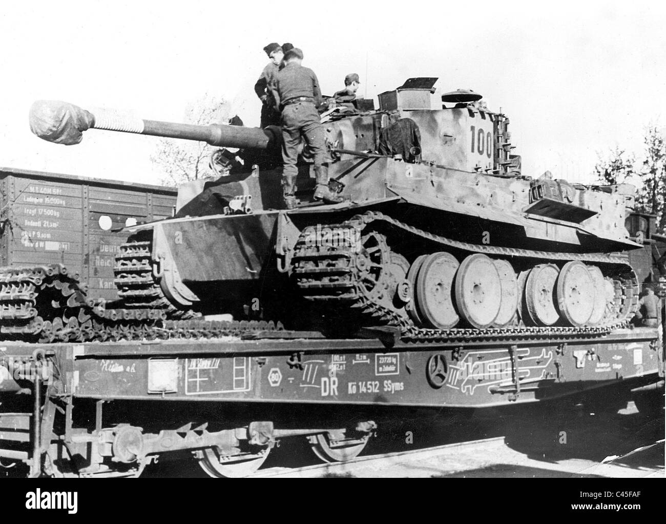 Panzerkampfwagen VI Tiger Foto Stock