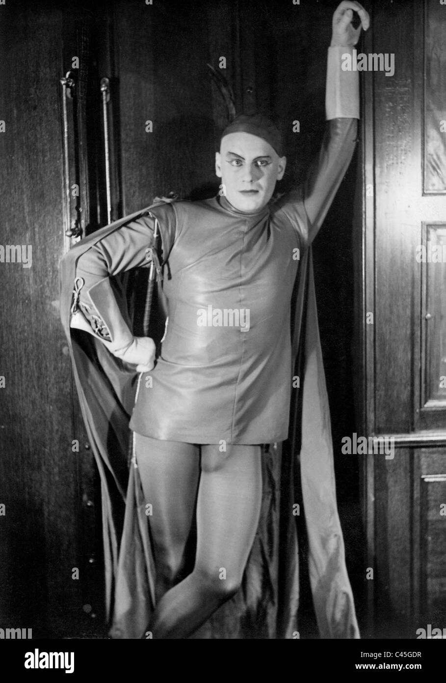 Gustaf Gruendgens come Mephistopheles in 'Faust', 1932 Foto Stock