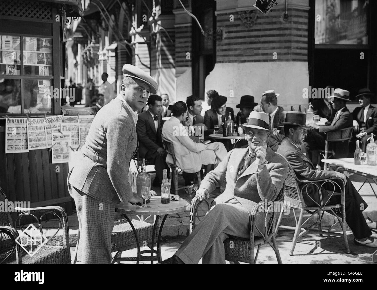 Gustaf Gruendgens in 'i buoni vecchi giorni di Aranjuez', 1933 Foto Stock