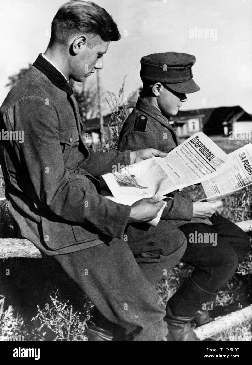 Slave russo operai, 1943 Foto Stock Slave russo operai, 1943 Foto Stock