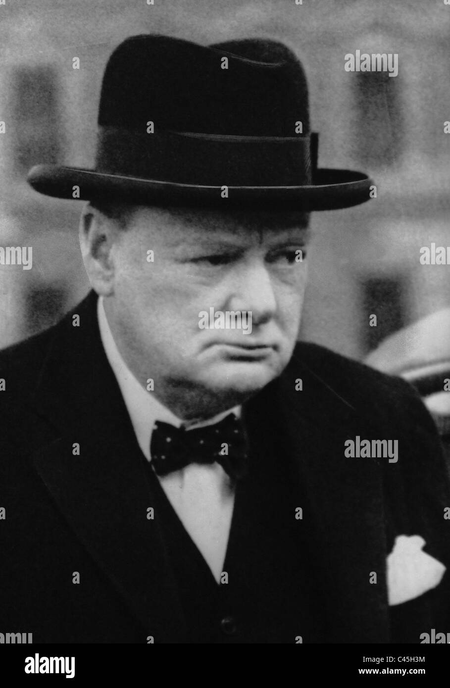 Winston Churchill, 1940 Foto Stock