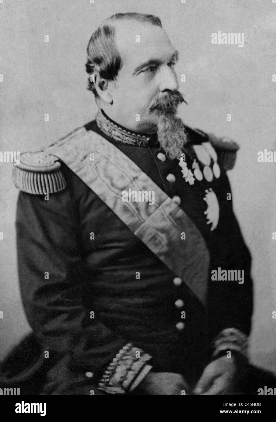 L'imperatore Napoleone III. Foto Stock