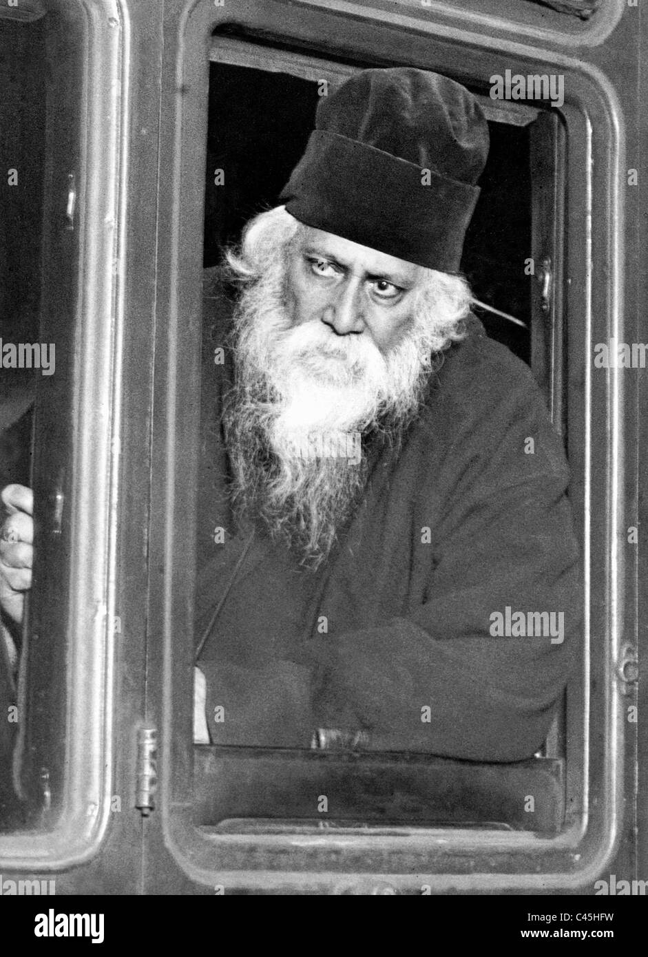 Rabindranath Tagore, 1931 Foto Stock