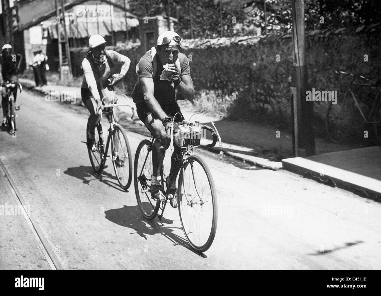Sylvere Maes durante il Tour de France, 1937 Foto Stock