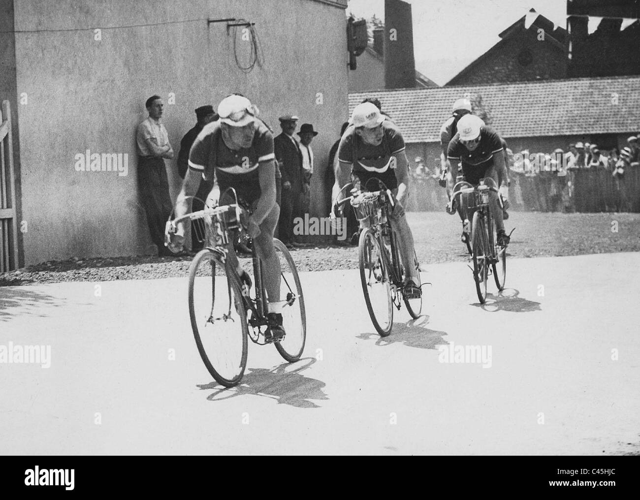 Il team italiano al Tour de France, 1937 Foto Stock