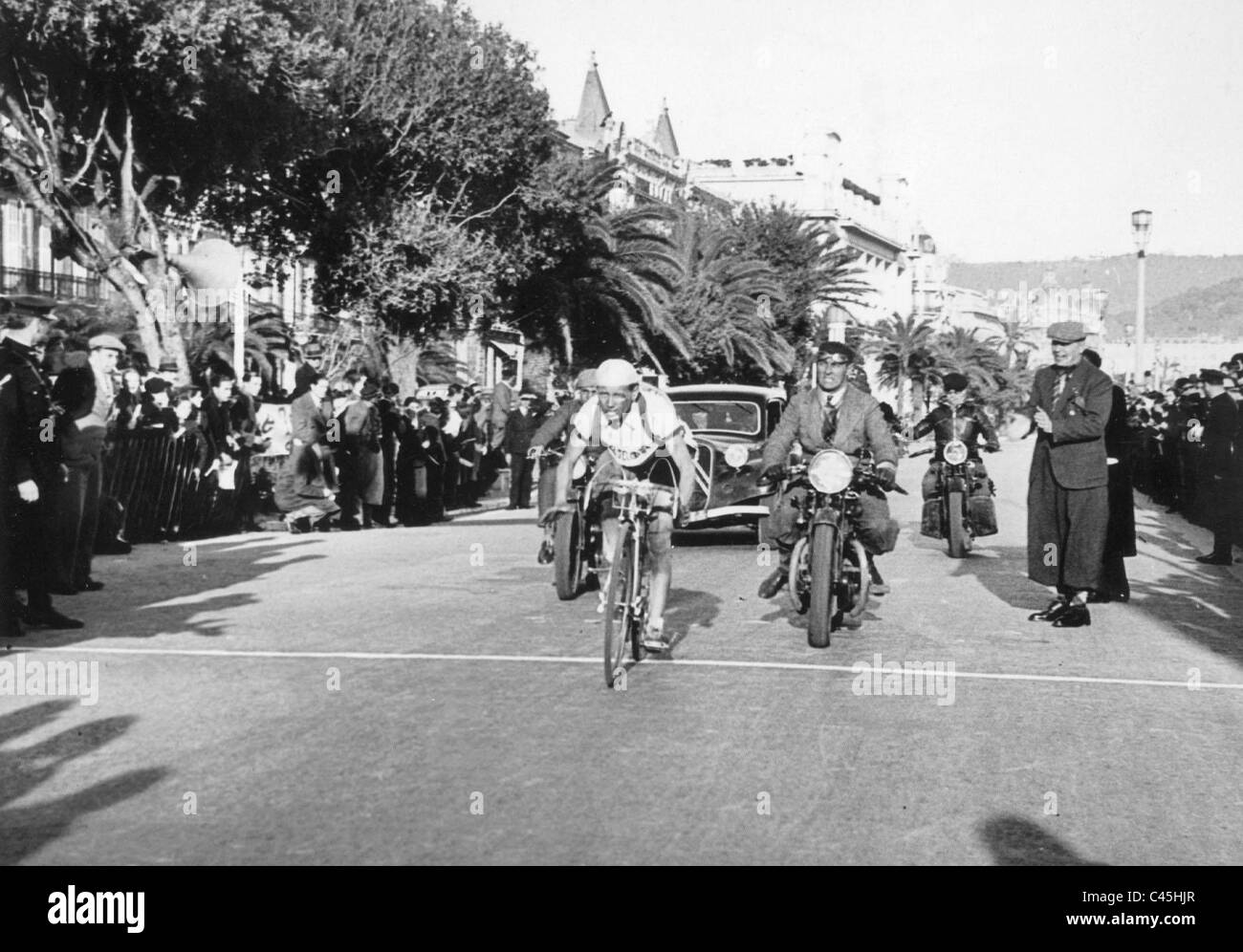 Robert Tanneveau alla corsa di ciclismo Parigi-nizza Foto Stock