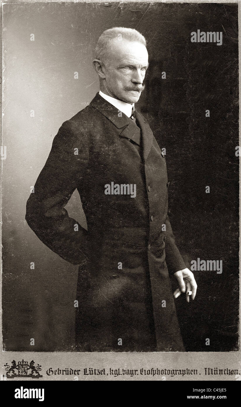 Carl Theodor, duca di Baviera, 1909 Foto Stock