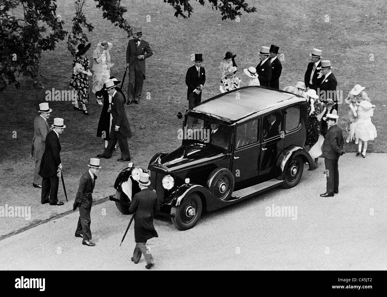Garden Party al Buckingham Place, 1934 Foto Stock