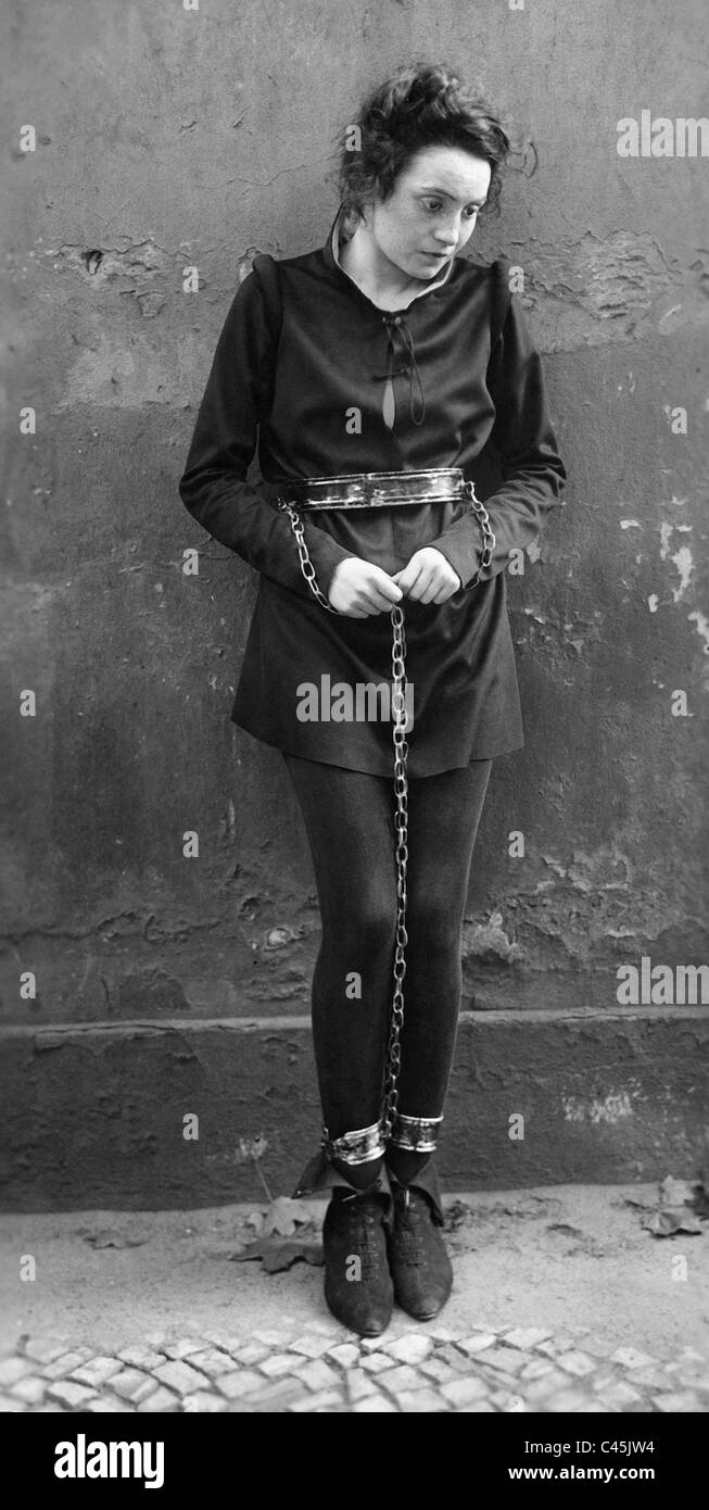 Elisabeth Bergner nel ruolo di 'Saint Joan', 1931 Foto Stock