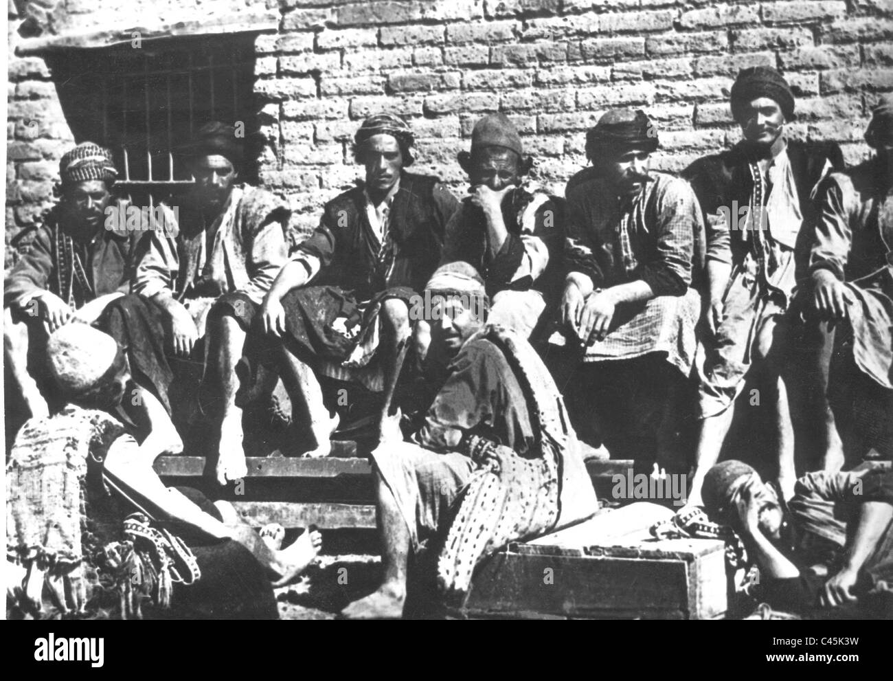 Vettori curdi a Bagdad Foto Stock