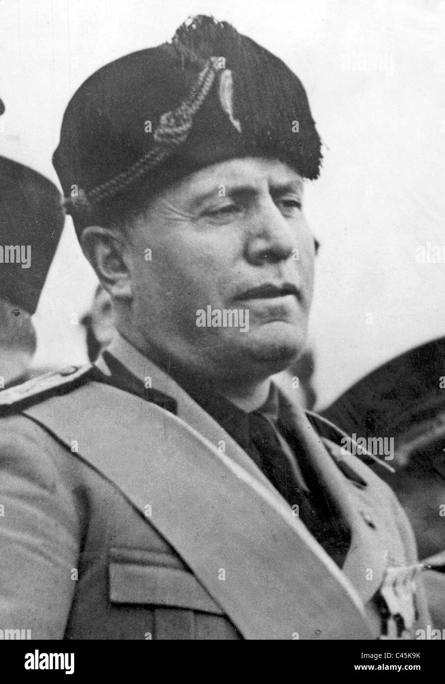 Benito Mussolini Foto Stock