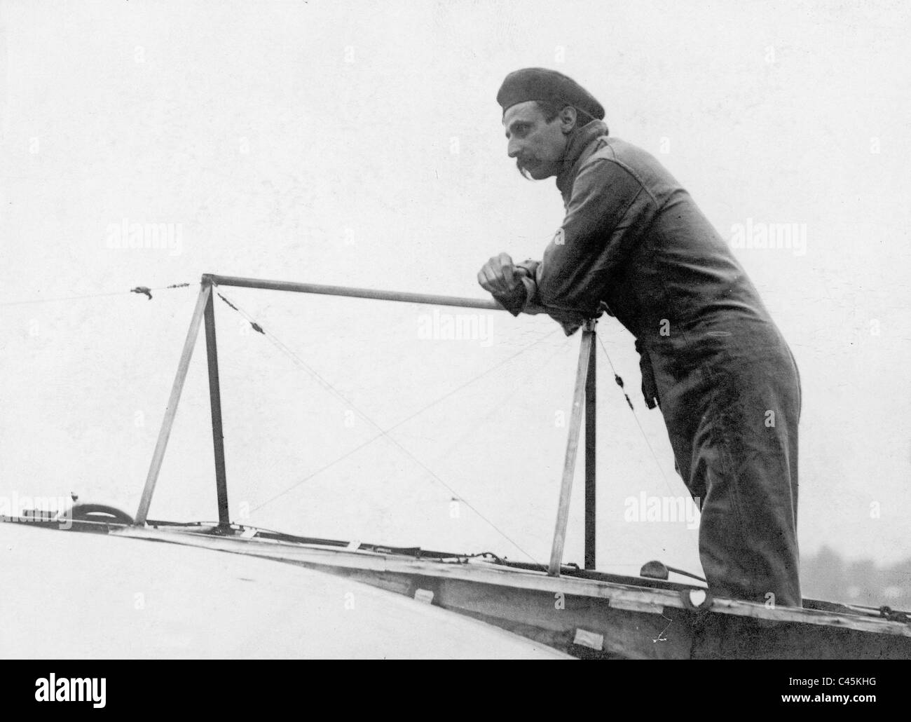 Louis Bleriot, 1909 Foto Stock