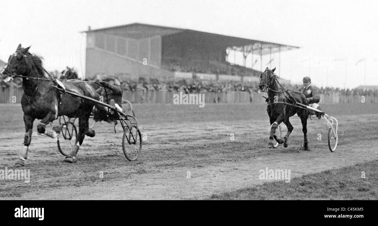 Cablaggio racing in Mariendorf, 1916 Foto Stock