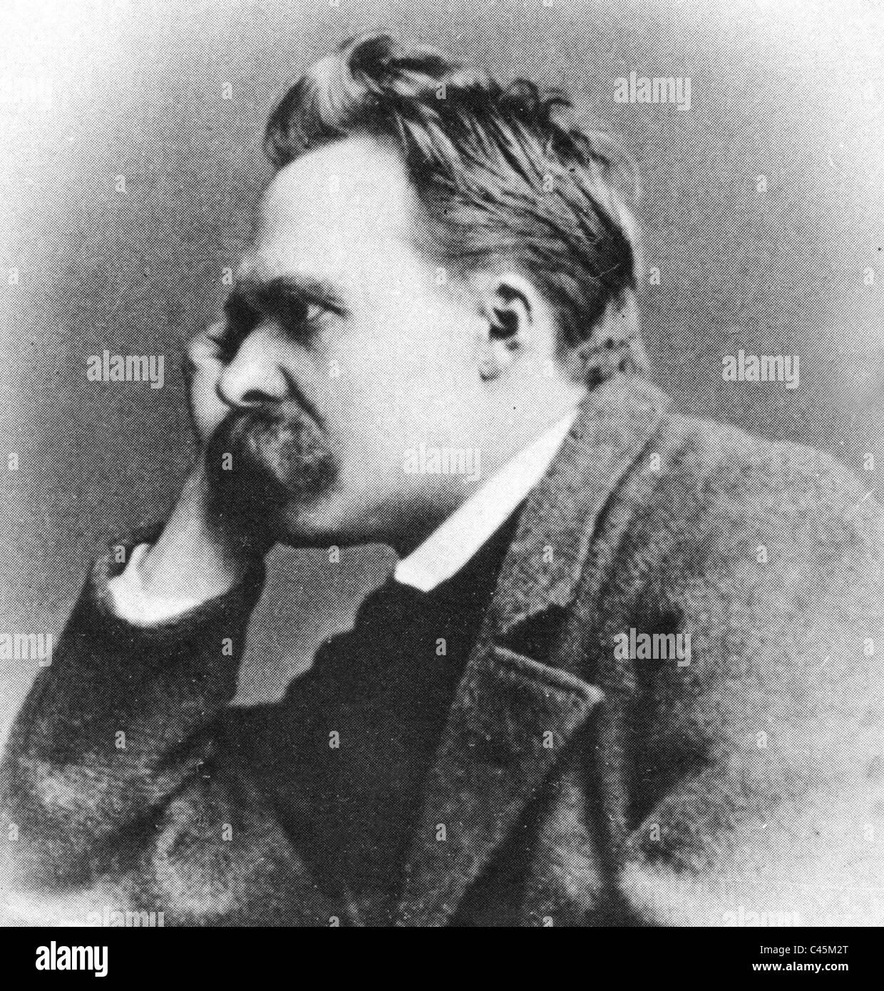 Friedrich Nietzsche Foto Stock