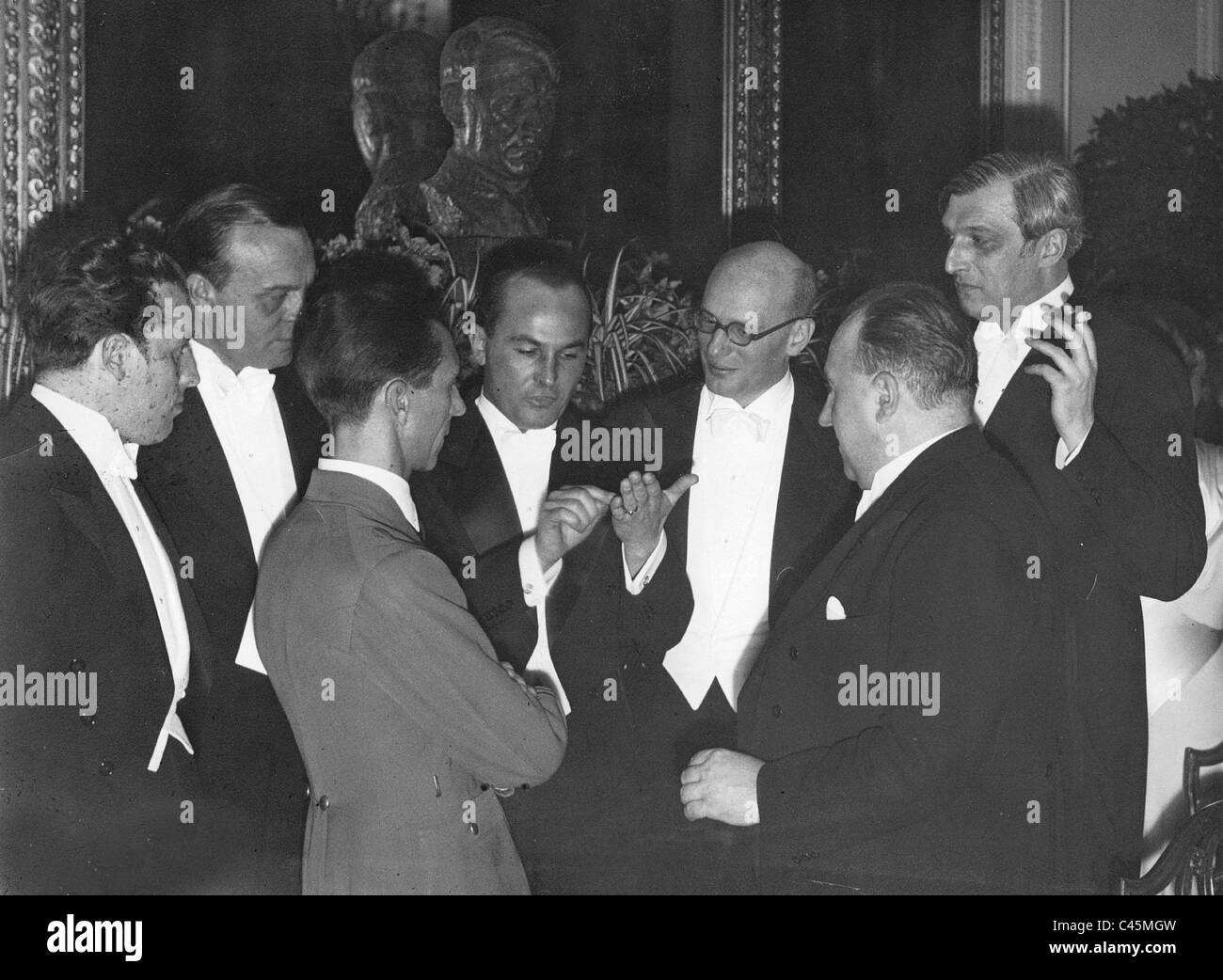 Sfera dello stato prussiano, nel teatro del Kaiserhof Foto Stock