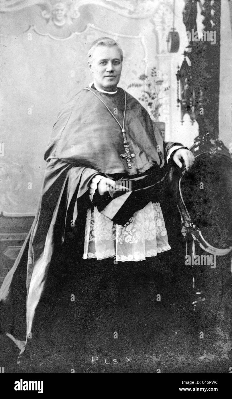 Papa Pio X. Foto Stock