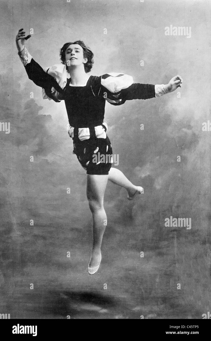 Vaslav Nijinsky, ballerino russo Foto stock - Alamy
