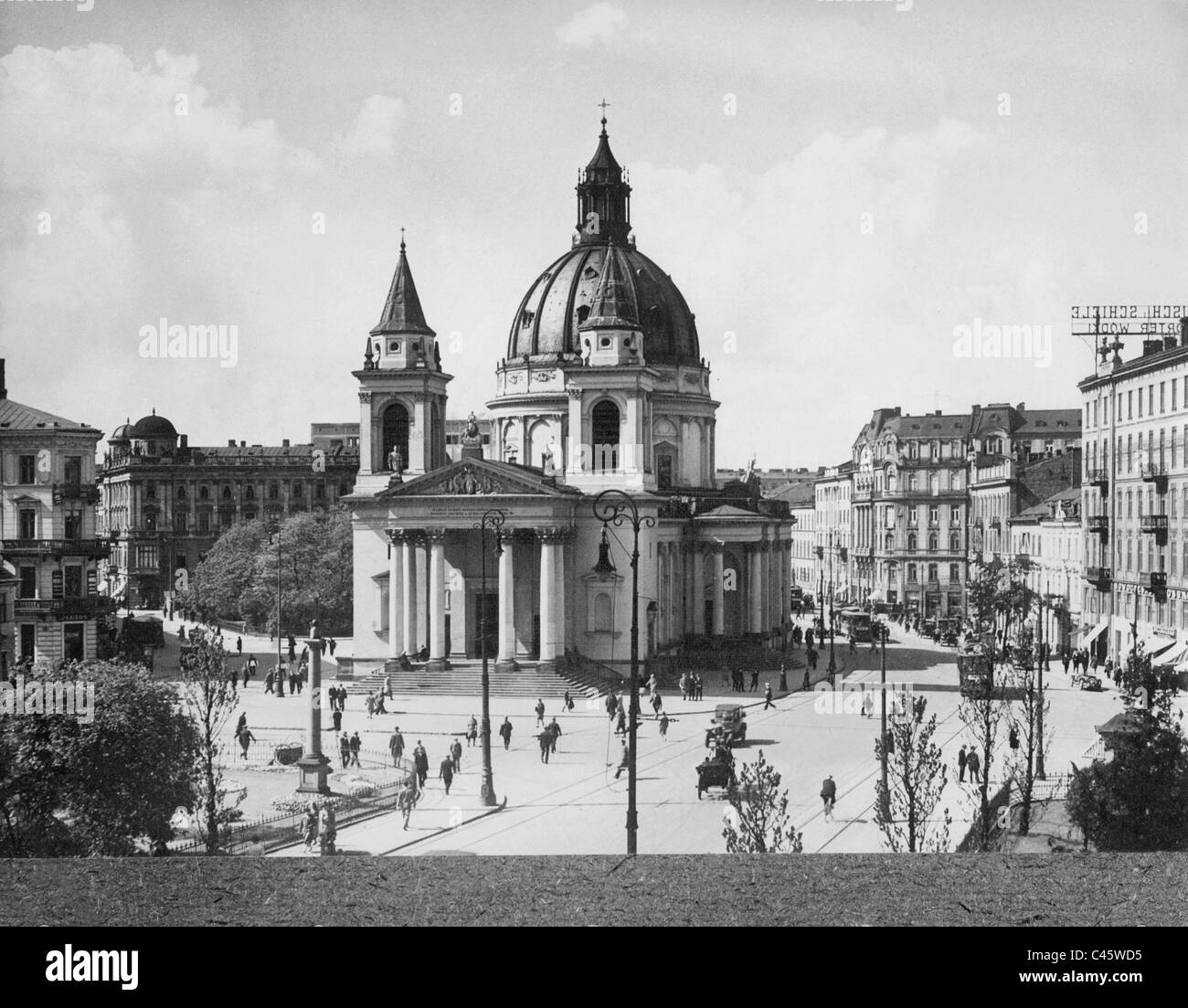 Alexander Chiesa di Varsavia Foto Stock