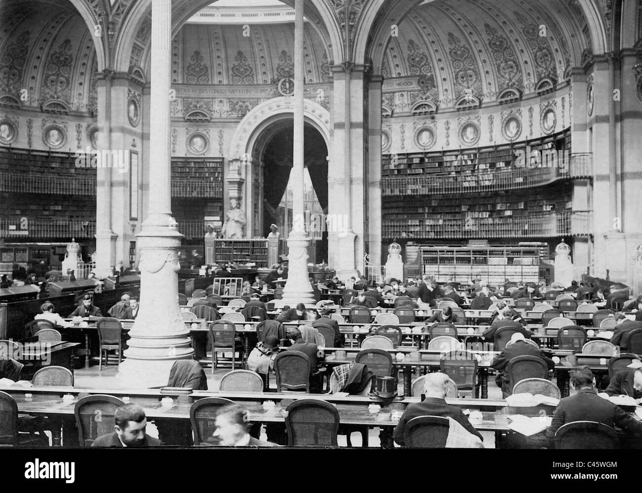 Biblioteca nazionale di Parigi Foto Stock