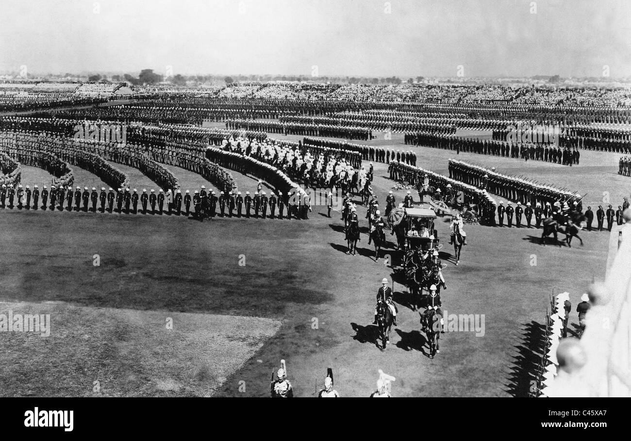 Incoronazione di George V di Delhi, 1911 Foto Stock