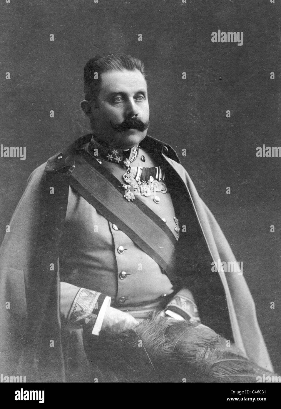 Arciduca Franz Ferdinand, 1911 Foto Stock