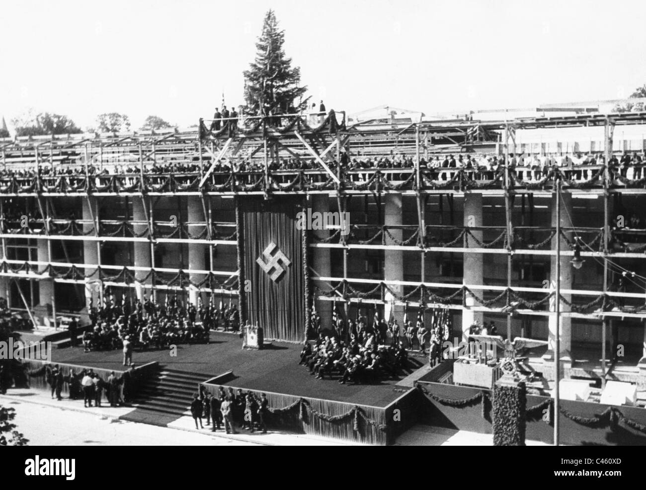 Architettura del Terzo Reich: Monaco di Baviera, casa d'arte Tedesco, 1933-1945 Foto Stock