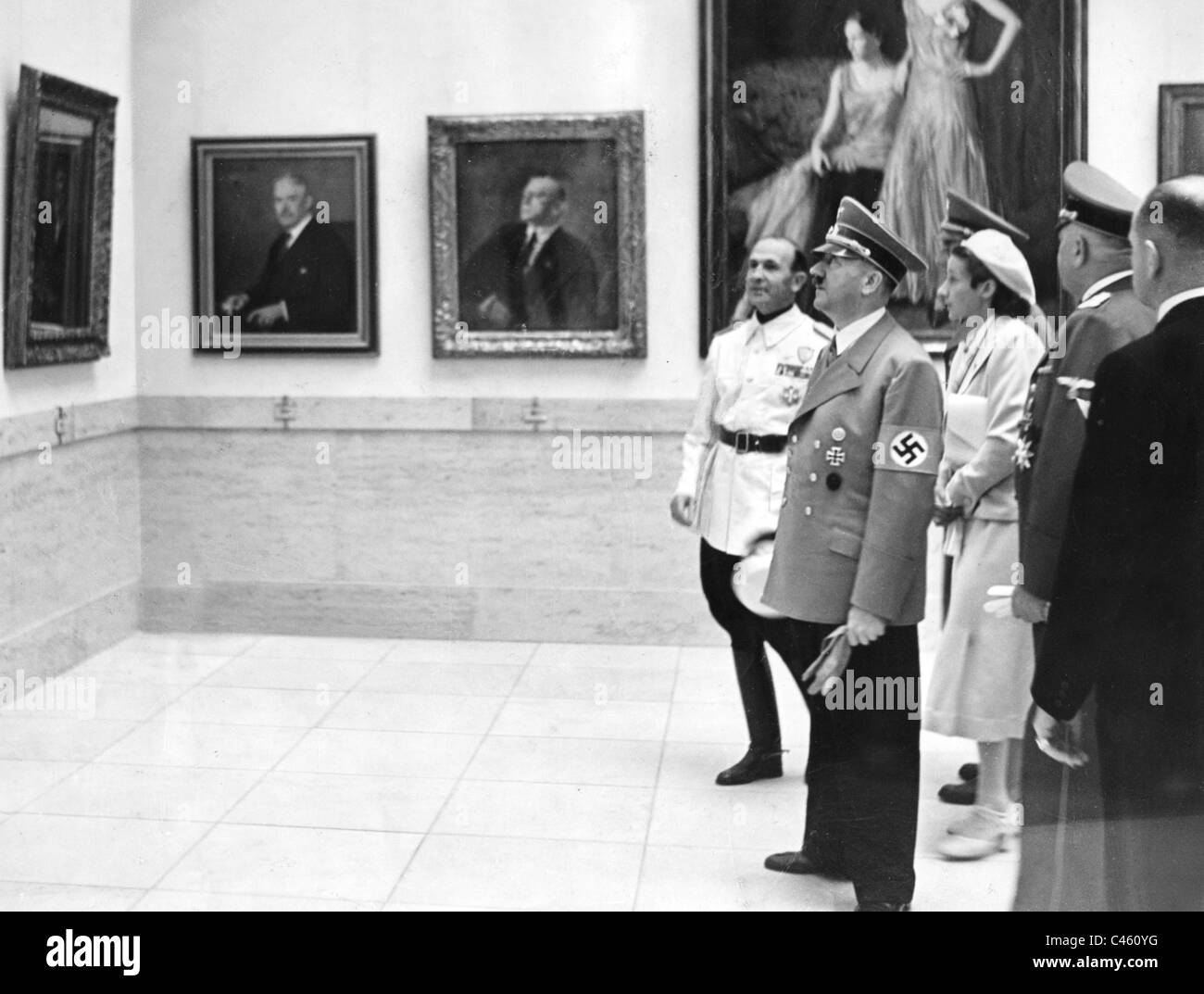 Architettura del Terzo Reich: Monaco di Baviera, casa d'arte Tedesco, 1933-1945 Foto Stock
