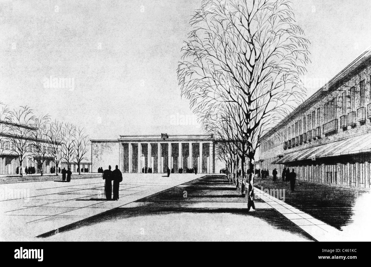 Architettura del Terzo Reich: progetti e modelli, 1933-1945 Foto Stock