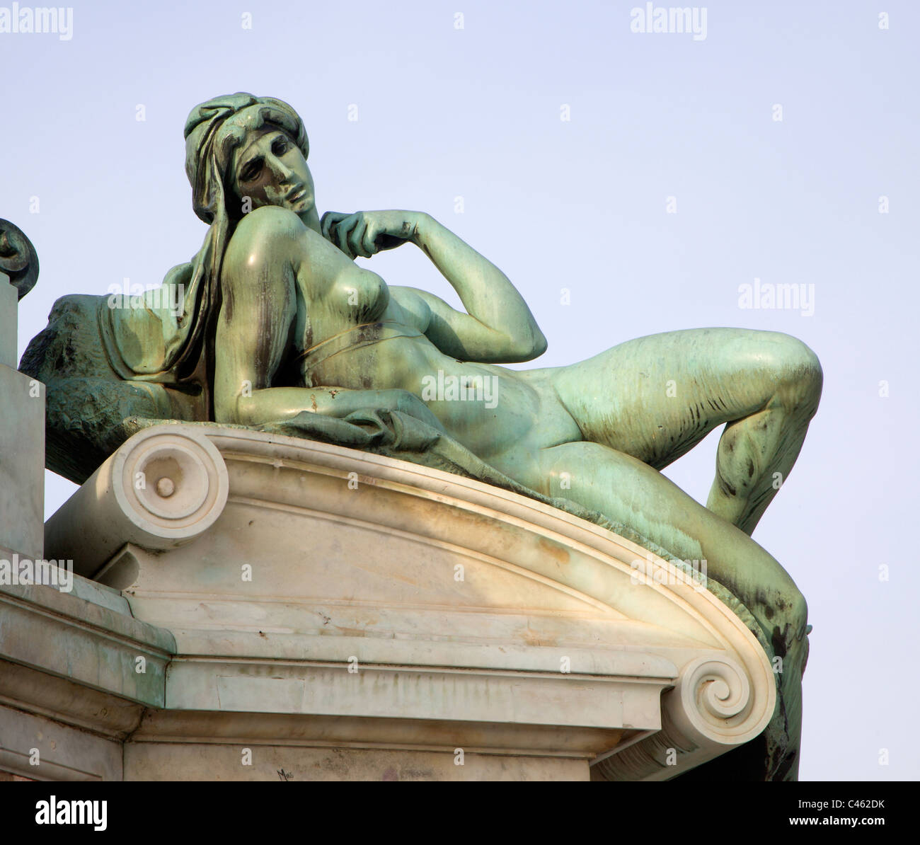 Firenze - dettaglio da Michelangelo landmark - Piazza Michelangelo Foto Stock