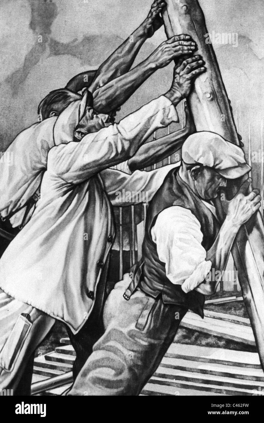 Arte del Terzo Reich: dipinti, 1933-1945 Foto Stock
