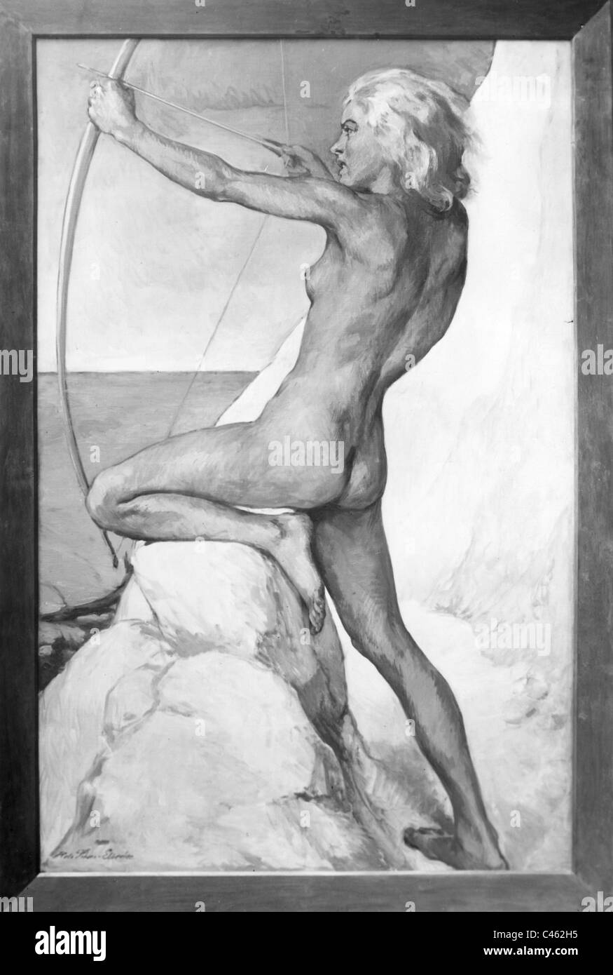 Arte del Terzo Reich: dipinti, 1933-1945 Foto Stock