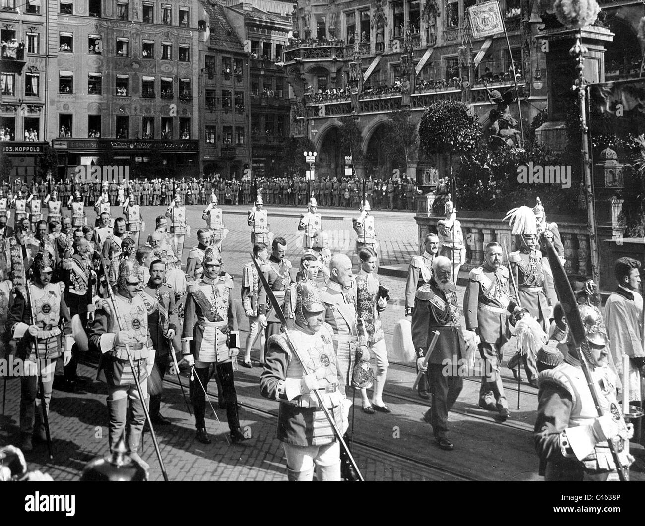 Monaco di Baviera, 1914 Foto Stock